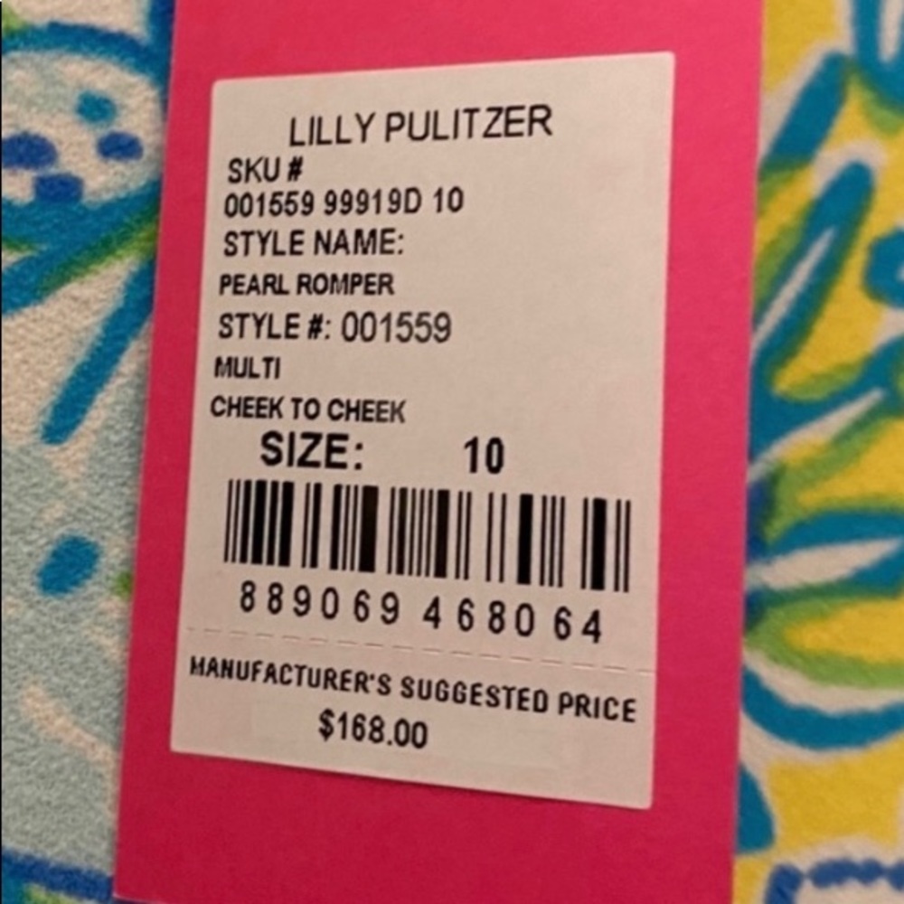 Lilly Pulitzer romper/skirts